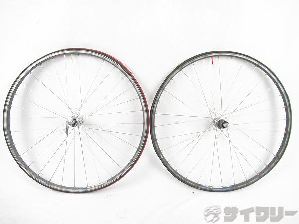 ホイール前後　REFLEXリム＆DURA-ACEハブ　チューブラー　100/130mm