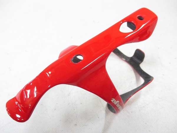 カーボンボトルケージ レッド