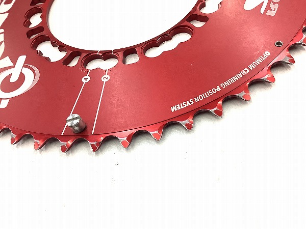 アウターチェーンリング　QRINGS　52T　PCD：110㎜