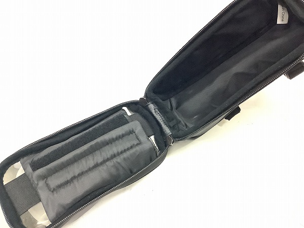トップチューブバッグ　ブラック
