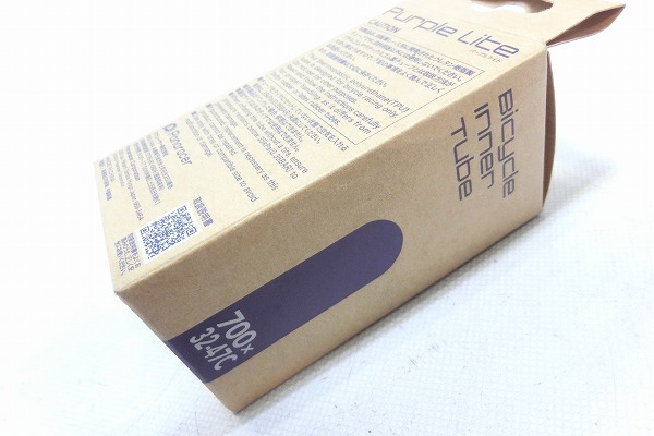 仏式チューブ PURPLE Lite 700×32-47C 65mm