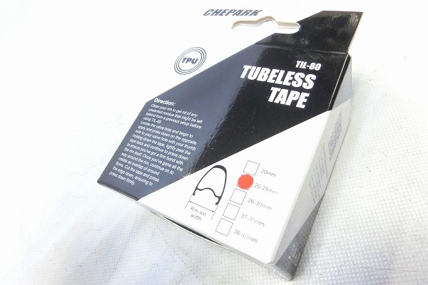チューブレスリムテープ TIL-80 25mm幅
