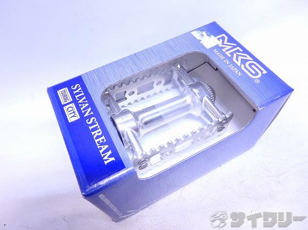 フラットペダル SYLVAN STREAM シルバー