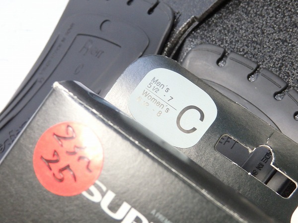 インソール BLACK C（23-25㎝）