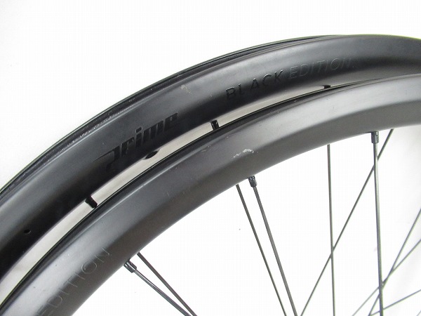 カーボンホイール前後　BLACK　EDITION　28mmハイト　シマノフリー(11s)