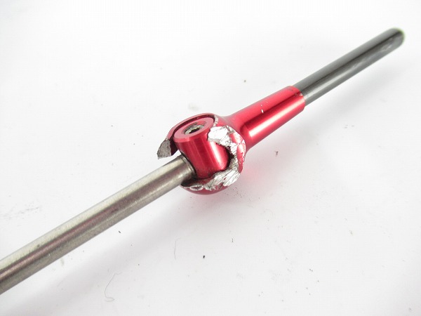 クイックリリース　チタンシャフト　レッド　※注意有
