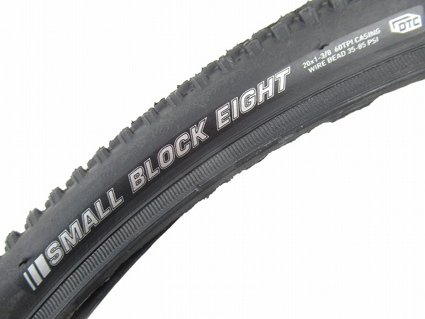 クリンチャータイヤ　SMALL　BLOCK　EIGHT　20x1 3/8(37-451)