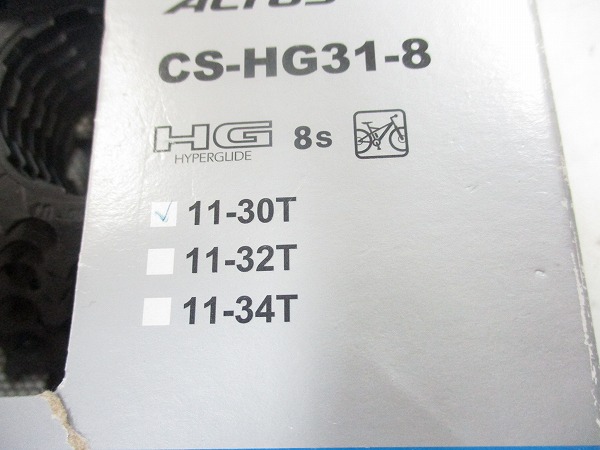 スプロケット CS-HG31-8 8s 11-30T