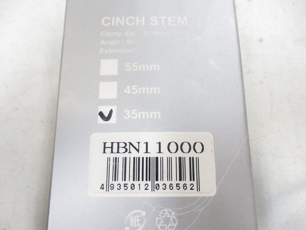 シンチステム CINCH STEM 35/31.8/28.6mm