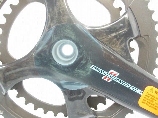 カーボンクランクセット Record 172.5mm 53-39T