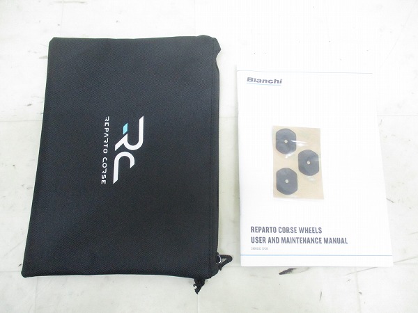 【未使用】カーボンホイールセット REPARTO CORSE RC50 シマノフリー