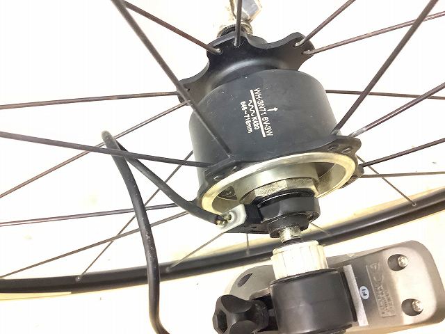 フロントホイール WH-3N71 ハブダイナモライト付き