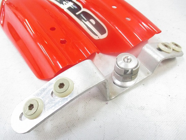 フロントフェンダー レッド MTB用