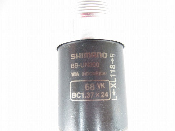 ボトムブラケット　BB-UN300　JIS/68mm　スクエア