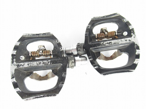 片面ビンディングペダル　PD-A530　ブラック　SPD対応　※錆有