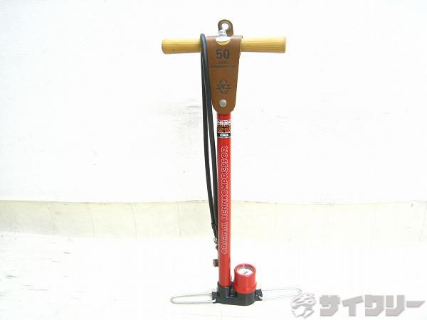 フロアポンプ RENNKOMPRESSOR 50th ヒラメ口金 仏式