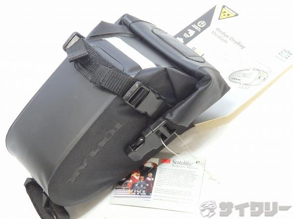 サドルバッグ WEDGE DryBag Midium ストラップマウント