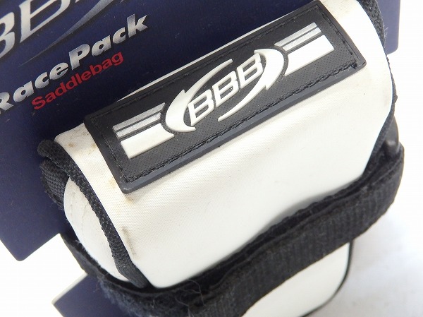 サドルバッグ RacePack BSB-14 ホワイト ※汚れ