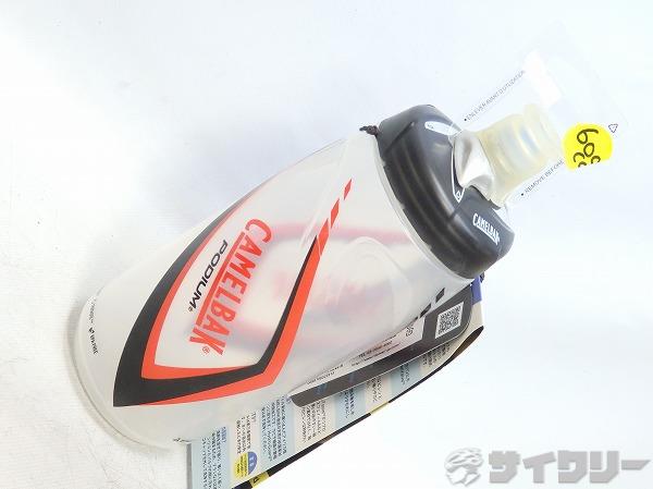 レーサーボトル PODIUM 620ml クリア/レッドロゴ