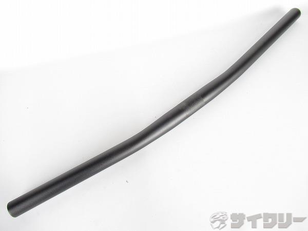 フラットバーハンドル　AL-100　ブラック　25.4mm/560mm