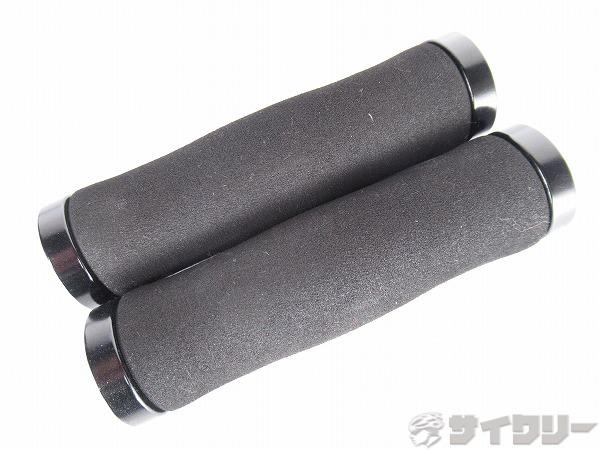 ロックオングリップ　ブラック　スポンジ　22.2mm径　全長：128mm