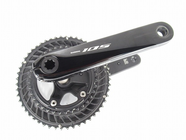 クランク　FC-R7000　105　ブラック　52/36T　172.5mm