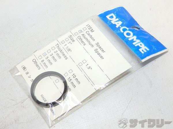 コラムスペーサー ブラック OS/5mm