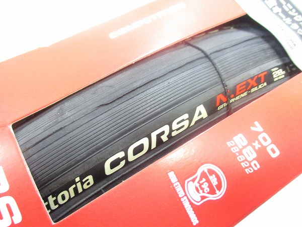 クリンチャータイヤ CORSA N.EXT 700x28c