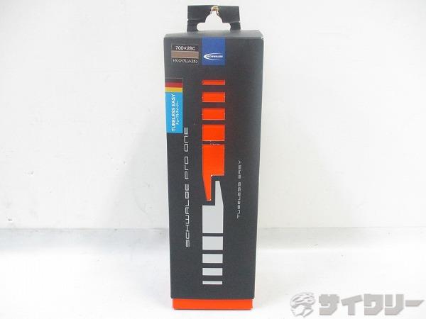 チューブレスイージータイヤ PRO ONE 700x28c