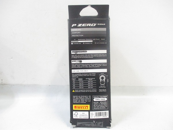 クリンチャータイヤ P ZERO ROAD 700x28c