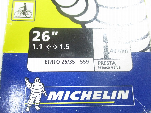 仏式チューブ 26x1.1-1.5 40mm