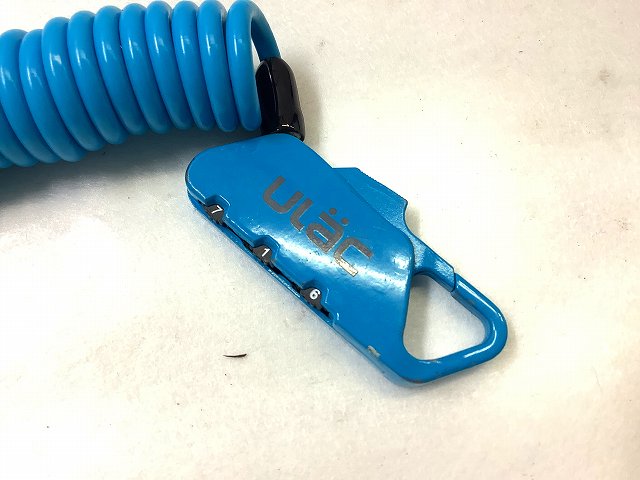 ダイアル式ワイヤーロック