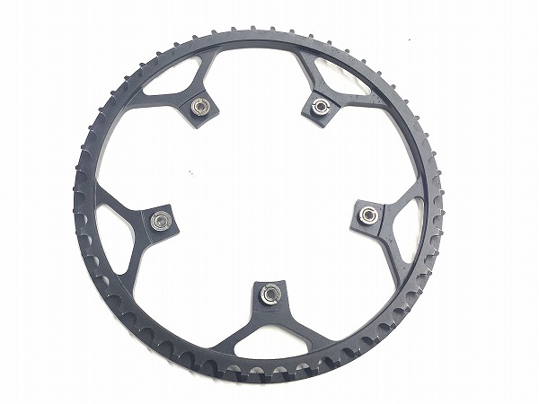 バッシュガード付きチェーンリング 53T/130mm