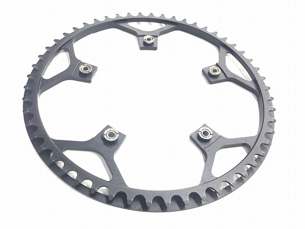 バッシュガード付きチェーンリング 53T/130mm