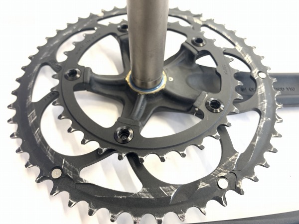 クランクセット GOSSAMER 50/34T 172.5mm
