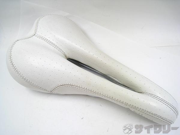 サドル クロモリレール ホワイト