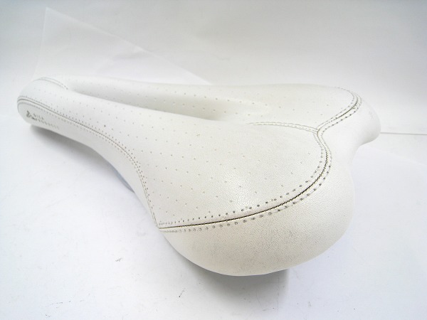 サドル クロモリレール ホワイト