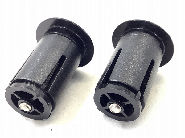 バーエンドキャップ ブラック