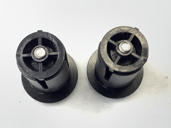 バーエンドキャップ ブラック