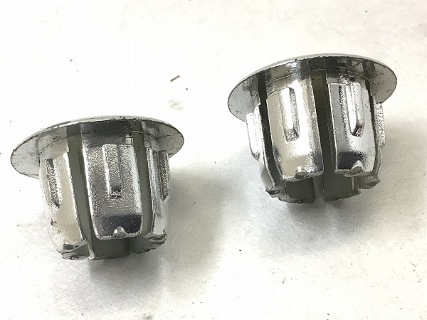 バーエンドキャップ シルバー