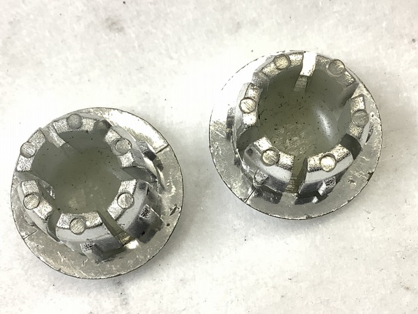 バーエンドキャップ シルバー