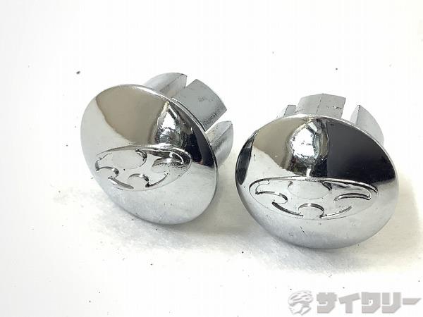 バーエンドキャップ　シルバー