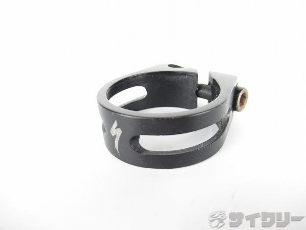 シートクランプ　ボルトタイプ　ブラック　実測内径：32.6mm
