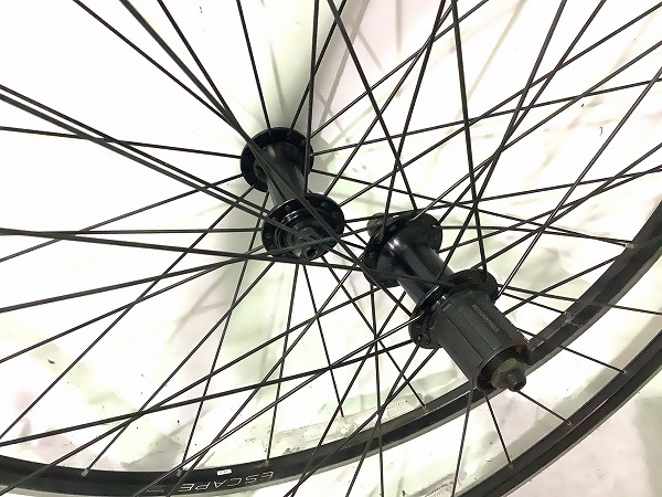 ホイールセット ESCAPE 622×15C 24/28H シマノ8-10s