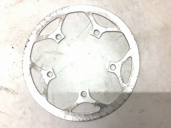 バッシュガード　PCD：130㎜　シルバー