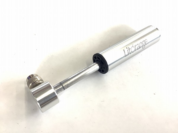 携帯ポンプ シルバー 本体のみ