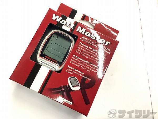 サイクルコンピューター WATT MASTER