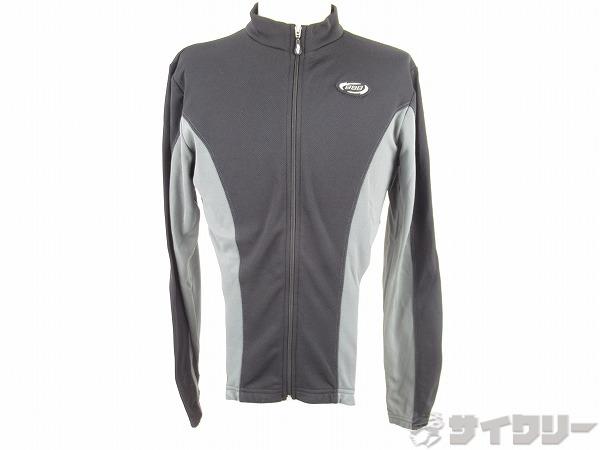 長袖ジャージ　ブラック　Lサイズ