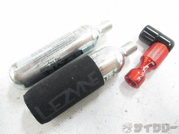 インフレーター TRIGGER DRIVE CO2 ボンベx2 付属