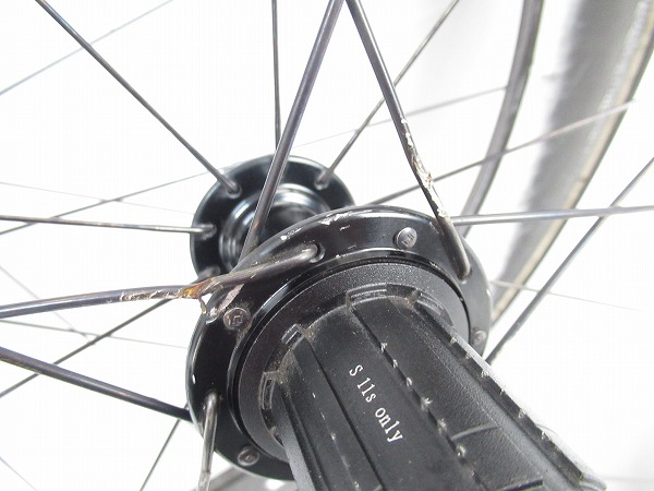 カーボンホイール前後　STRIKE　62mm　シマノフリー(11s)　※注意有